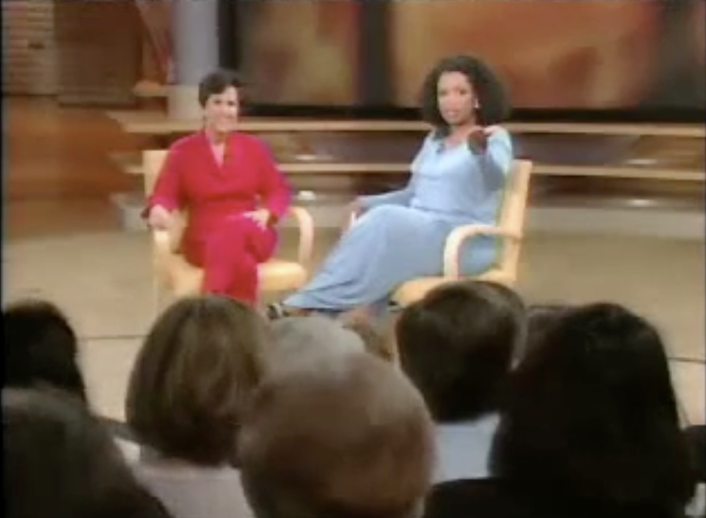 Maya with Oprah Winfrey