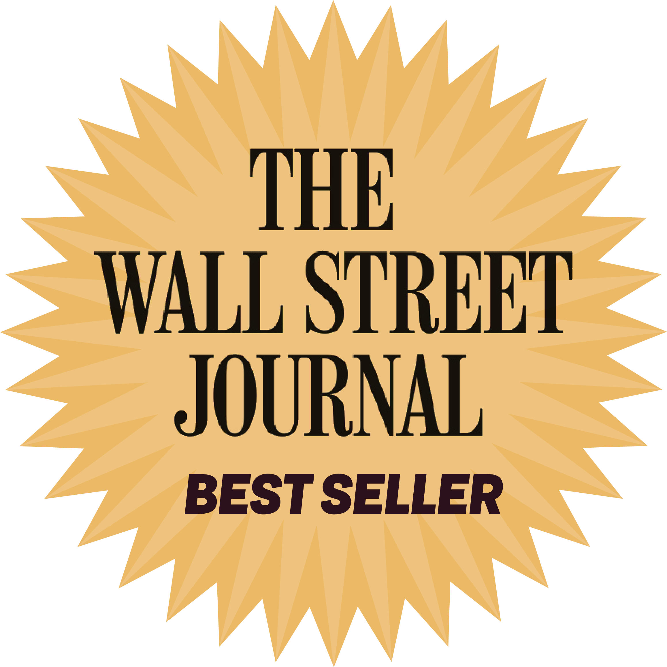 Wall Street Journal bestseller badge
